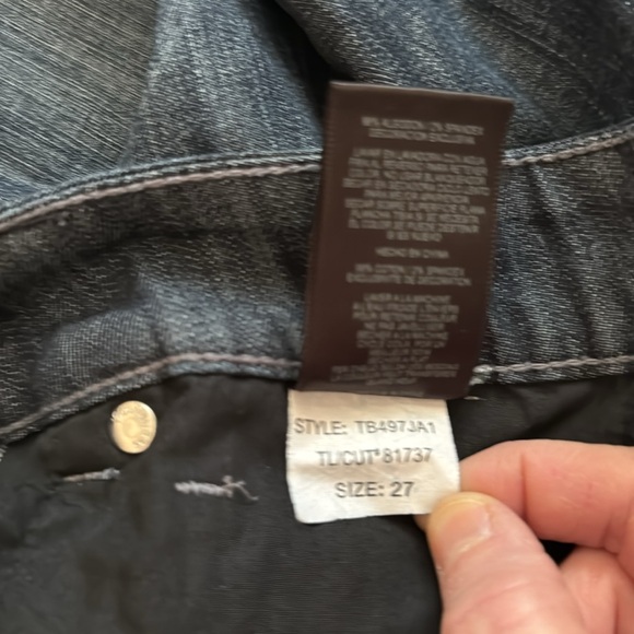 Super cute shorts size 4/27 see thru soul brand - Picture 8 of 9